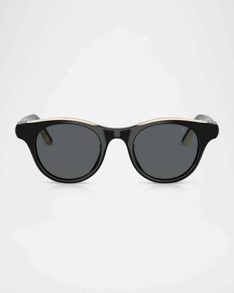 BC4016S Acetate Round Sunglasses